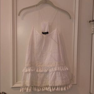 Embroidered Top with Trim